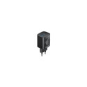 Havit UC132 EU - GaN 22 W dual-port charger with wireless charging option, black