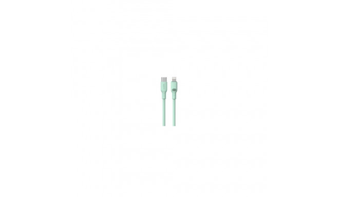 Havit CB6281 - USB Type C to Lightning cable, 1 m (green)