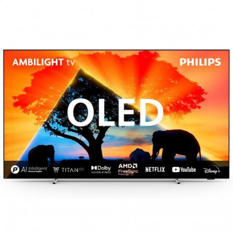 Philips 65OLED769/12 TV 165.1 cm (65") 4K Ultra HD Smart TV Wi-Fi Metallic