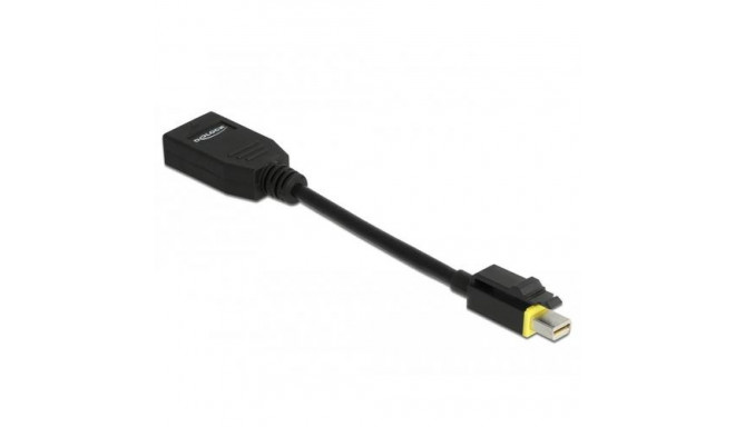 DeLOCK 65978 video cable adapter 0.15 m Mini DisplayPort DisplayPort Black