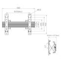 Equip 37&quot;-65&quot; Modular Push-In Pop-Out TV Wall Mount Bracket