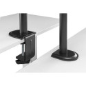 Equip 17"-32" Articulating Quad Monitor Desk Mount Bracket