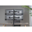 Equip 17"-32" Articulating Quad Monitor Desk Mount Bracket