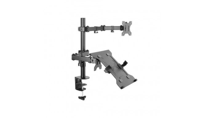 Equip 13&quot;-32&quot; Articulating Dual Arm Monitor Laptop Desk Mount Bracket