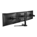 Equip 17&quot;-27&quot; Articulating Triple Monitor Tabletop Stand