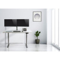 Equip 13&quot;-27&quot; Articulating Dual Monitor Desk Mount Bracket