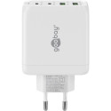 Goobay 64818 mobile device charger Headphones, Laptop, Smartphone White AC Fast charging Indoor