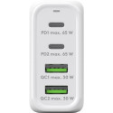 Goobay 64818 mobile device charger Headphones, Laptop, Smartphone White AC Fast charging Indoor