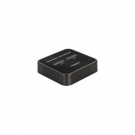 DeLOCK M.2 Docking Station for 2 x M.2 NVMe PCIe SSD with Clone function