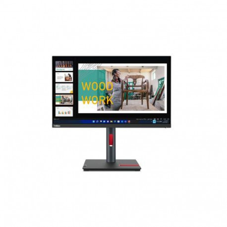 Lenovo ThinkVision P24q-30 computer monitor 60.5 cm (23.8") 2560 x 1440 pixels Quad HD LED Blac