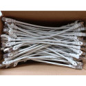Equip Cat.6 S/FTP Patch Cable, 0.25m, White, 100pcs/set