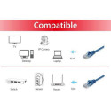 Equip Cat.6 U/UTP Patch Cable, 10m, Blue