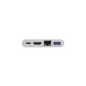 Goobay 62105 laptop dock/port replicator Wired USB 3.2 Gen 1 (3.1 Gen 1) Type-C White