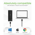 ICY BOX IB-180MC-C31 SSD enclosure Black M.2