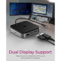 ICY BOX 7-in-1 USB4® DockingStation with dual video output