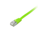 Equip Cat.6A U/FTP Flat Patch Cable, 3.0m, Green