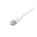 Equip Cat.6A U/FTP Flat Patch Cable, 2.0m, White