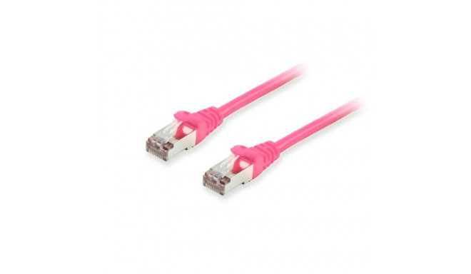 Equip Cat.6A S/FTP Patch Cable, Pink, 10m