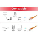 Equip Cat.6A S/FTP Patch Cable, 2.0m, Orange