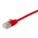 Equip Cat.6A F/FTP Slim Patch Cable, 0.5m, Red