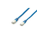 Equip Cat.6A Platinum S/FTP Patch Cable, 1.0m, Blue