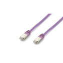 Equip Cat.6A Platinum S/FTP Patch Cable, 15m, Purple