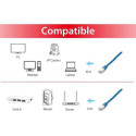 Equip Cat.6A Platinum S/FTP Patch Cable, 5.0m, Blue