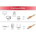 Equip Cat.6 S/FTP Patch Cable, 20m, Orange