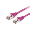 Equip Cat.6 S/FTP Patch Cable, 0.5m, Purple