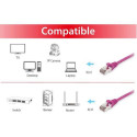 Equip Cat.6 S/FTP Patch Cable, 15m, Purple