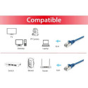 Equip Cat.6 S/FTP Patch Cable, 10m, Blue