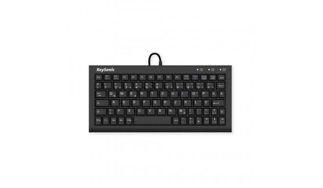 KeySonic ACK-3401U keyboard Office USB QWERTZ German Black
