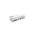 ICY BOX IB-HUB1413-CR USB 3.2 Gen 1 (3.1 Gen 1) Type-C Silver