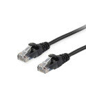 Equip Cat.6A U/UTP Patch Cable, 20m, Black