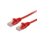 Equip Cat.6A U/UTP Patch Cable, 15m, Red