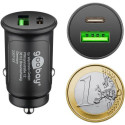 Goobay 59521 mobile device charger Universal Black Cigar lighter Fast charging Auto