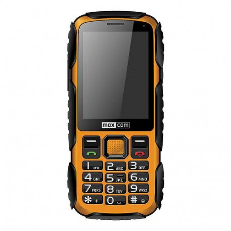 MaxCom Strong MM920 7.11 cm (2.8") 140 g Black, Yellow Rugged phone
