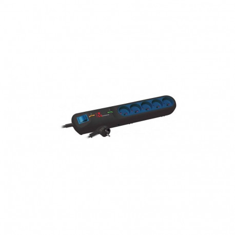 LESTAR 5901966000965 power extension 2.5 m 5 AC outlet(s) Indoor Black