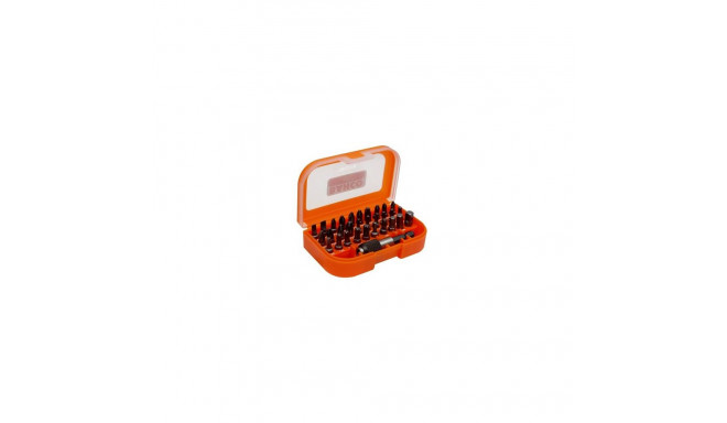 Bahco 31 pcs bit set for slotted, Phillips, Pozidriv, TORX®, Hexagon head screws, bit holder and soc