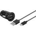 Goobay USB Type-C Car Charger Set (12 W)