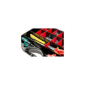 Parat 5854000391 small parts/tool box Polypropylene Black, Red, Transparent