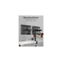 Goobay Dual Monitor Mount Flex, Black