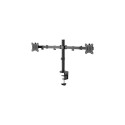 Goobay Dual Monitor Mount Flex, Black
