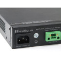 LevelOne KILBY 28-Port L3 Lite Managed Gigabit Fiber Switch, 4 x 10GbE SFP+, 4 x Gigabit SFP/RJ45 Co