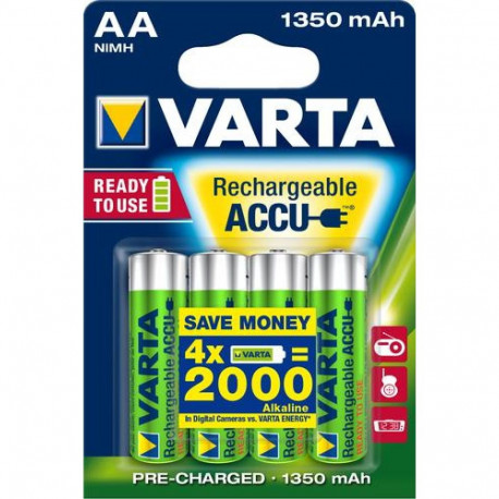 Varta Ready2Use HR06 1350 mAh Rechargeable battery AA Nickel-Metal Hydride (NiMH)