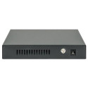Intellinet 5-Port Gigabit Ethernet PoE+ Switch with SFP Port, Four PSE PoE Ports, IEEE 802.3at/af (P