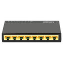 Intellinet 8-Port Gigabit Ethernet Switch Desktop Size, Plastic, IEEE 802.3az (Energy Efficient Ethe