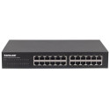 Intellinet 24-Port Gigabit Ethernet Switch, 24 x 10/100/1000 Mbit/s RJ45-Ports, IEEE 802.3az (Energy