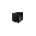 ICY BOX IB-565SSK 3x 5.25&quot; Storage drive tray Black