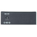 Intellinet Gigabit Ethernet WDM Bi-Directional Single Mode Media Converter, 10/100/1000Base-Tx to 10